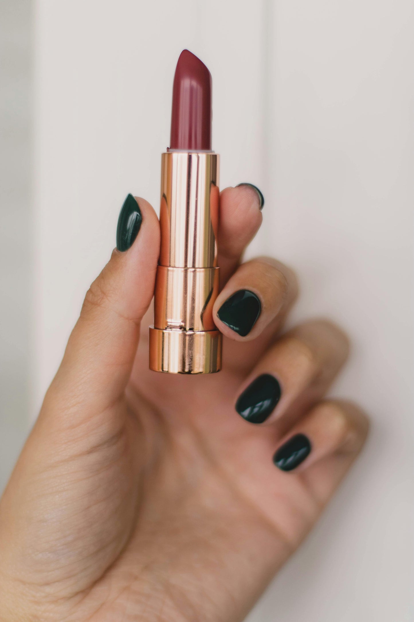 Red lipstick